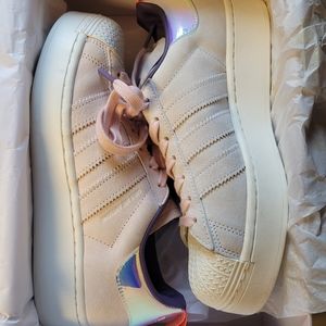 Adidas superstar plateau sz 8